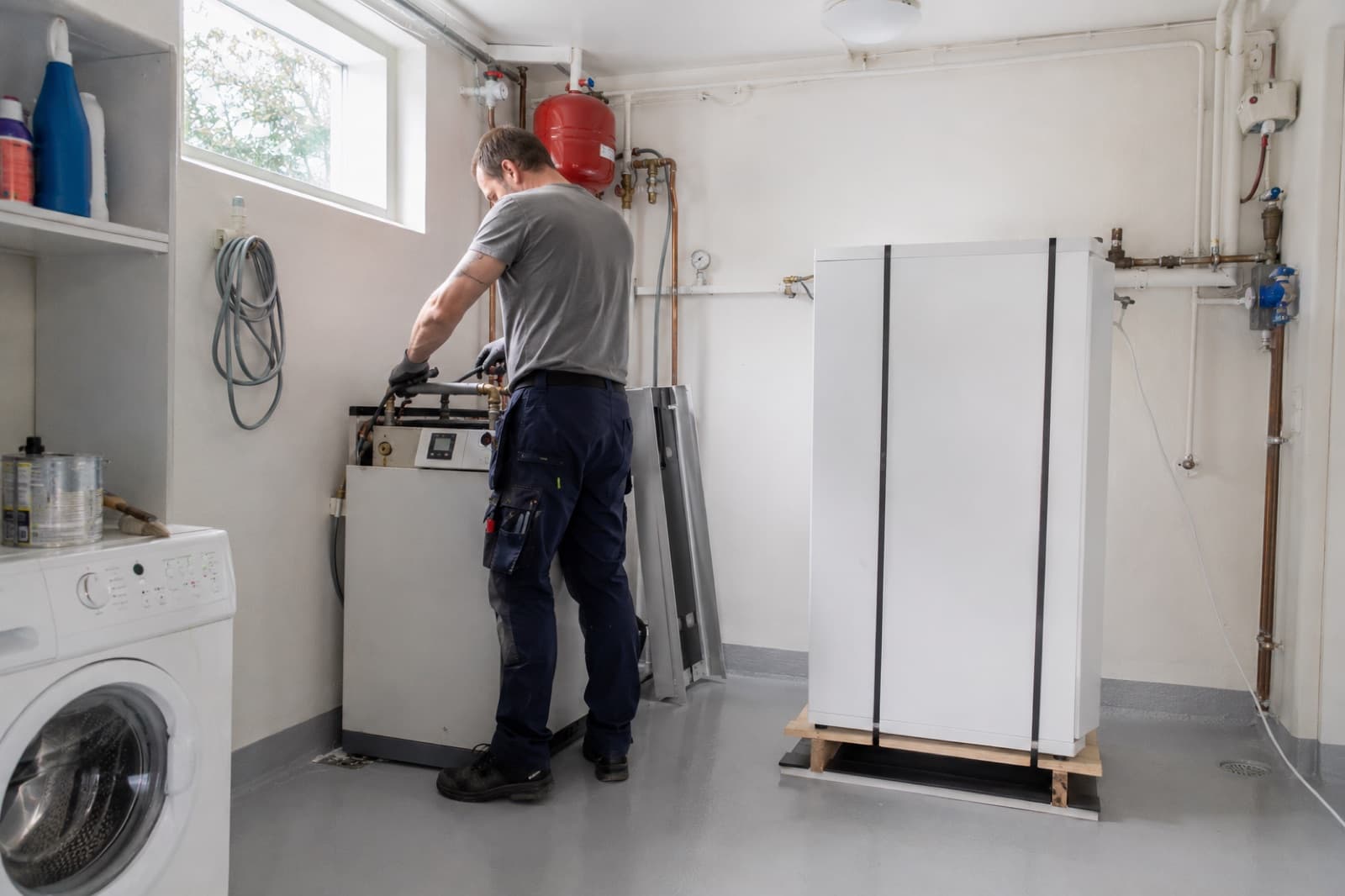 Byte av bergvärmepump